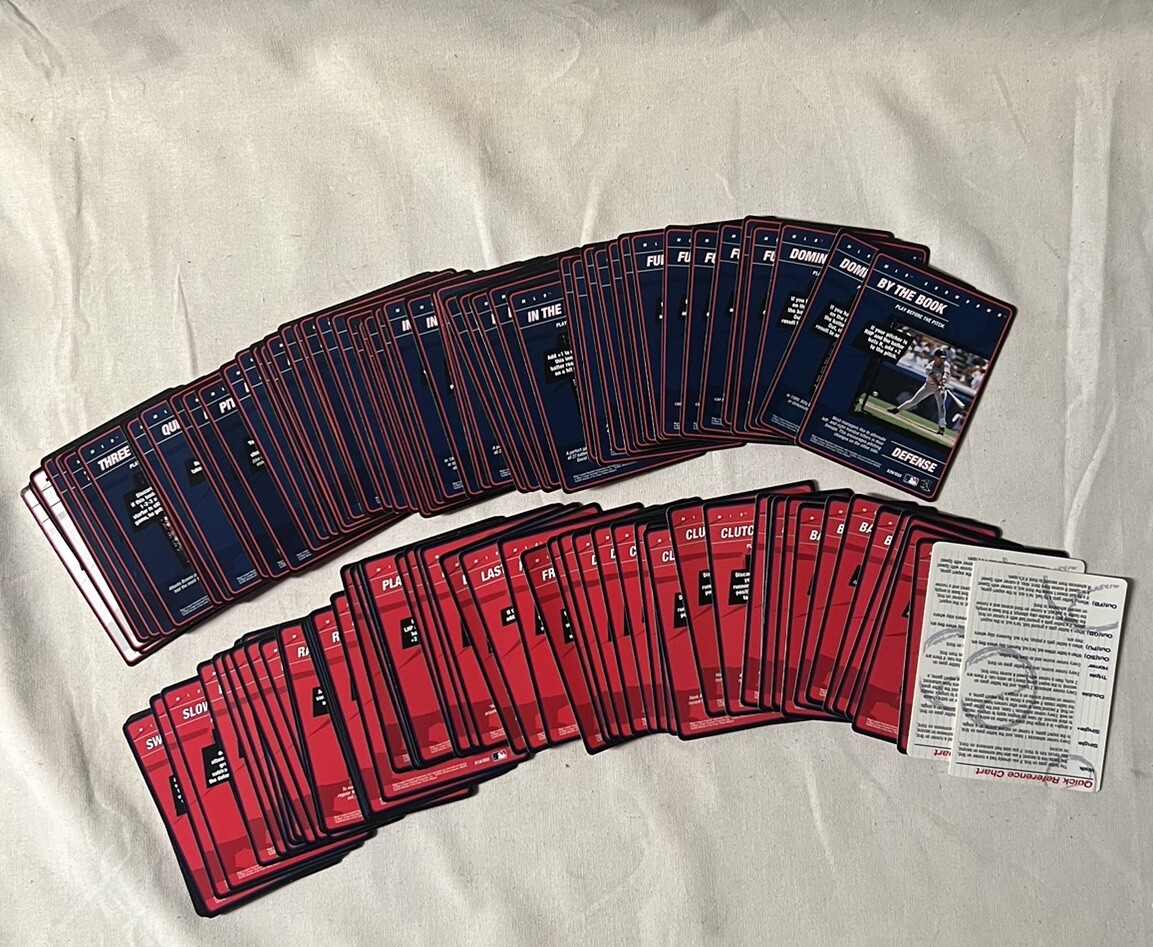 MLB Showdown 2000 Base Set 1st Edition Strategy Cards