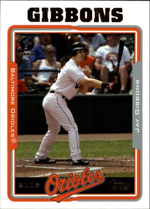 2005 Topps 1st Edition #103 Jay Gibbons – BB