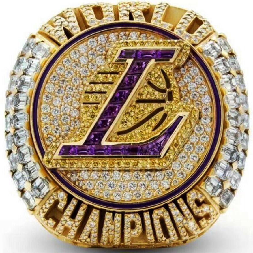 NBA 2020 Los Angeles Lakers Championship Ring JAMES Size 9-11-13