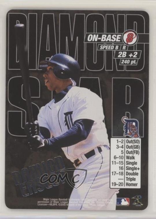 2000 MLB Showdown Diamond Star Promos Damion Easley d5x