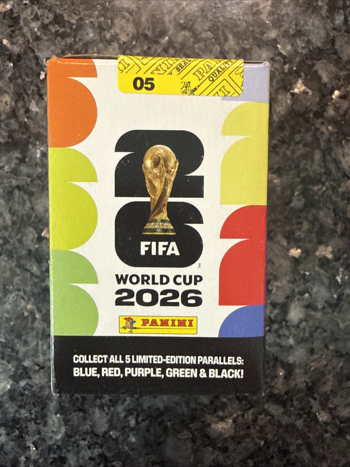 2026 Panini FIFA World Cup Soccer 25-Pack Sticker Box – U.S. Version