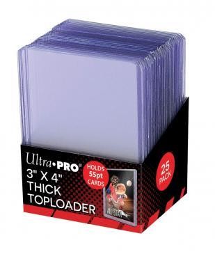 Ultra Pro 3″ X 4″ Action Packed 55pt Toploader 25 count
