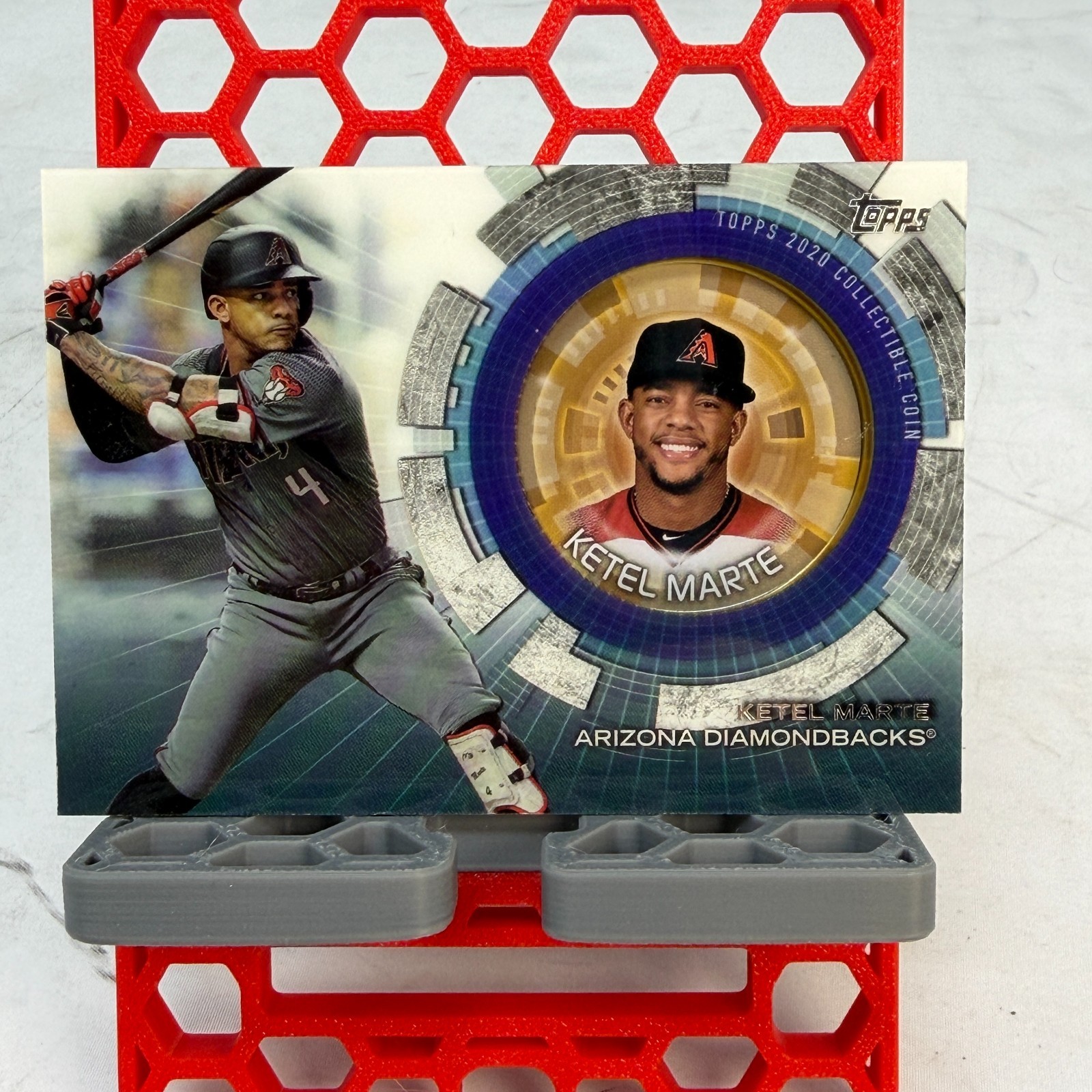 2020 Topps Update Baseball Coin Cards #TBC-KM Ketel Marte -Diamondbacks