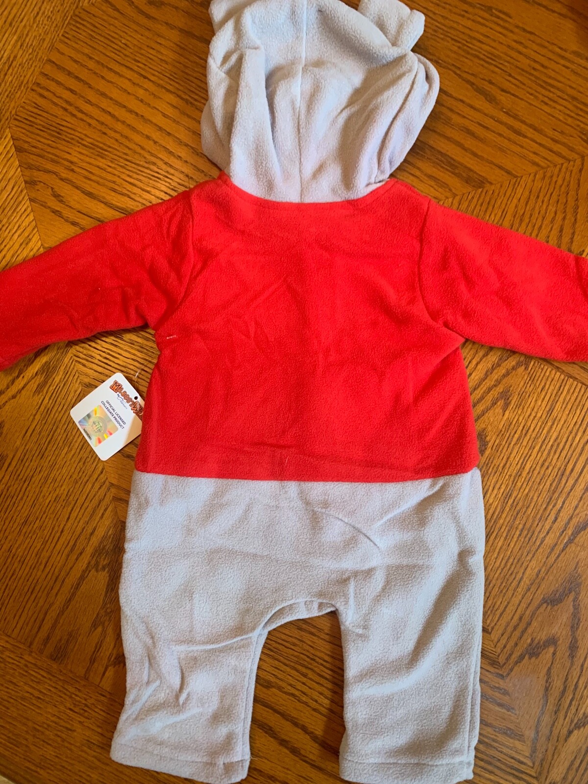 Georgia Bulldogs Infant Mascot Wear Sleeper Halloween costume Full zip toddler
