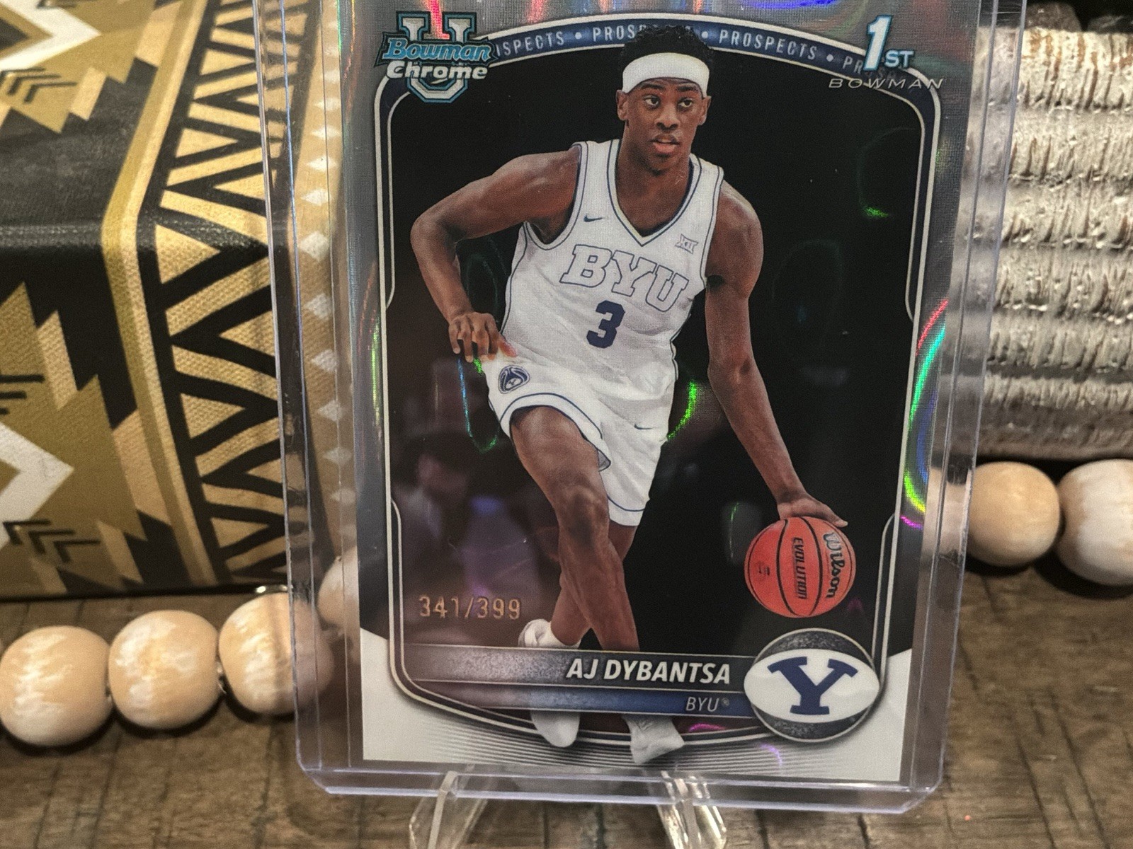2025-26 Bowman – Chrome Prospects AJ Dybantsa #BCP-1 Lava Refractor /399 (RC)