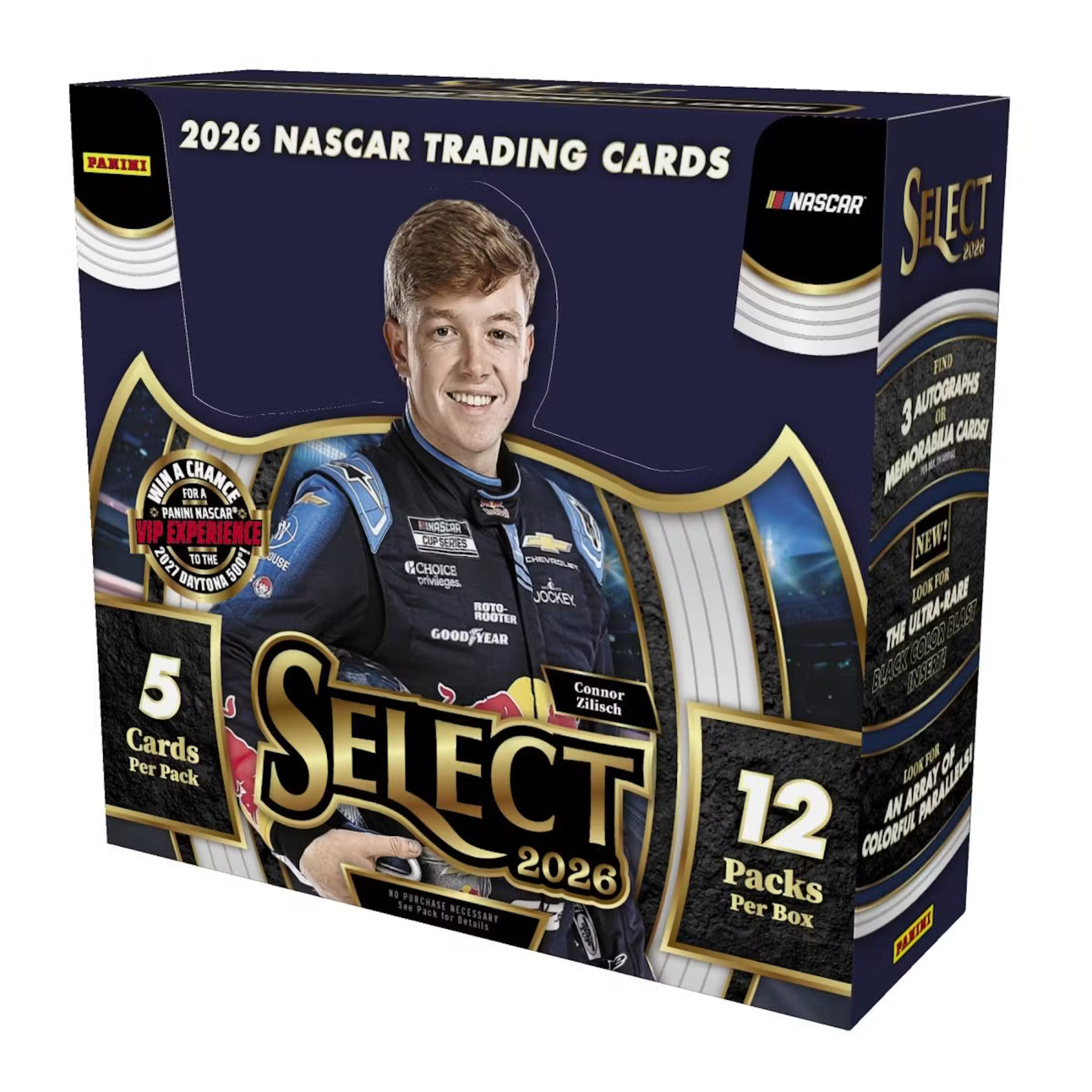 2026 Panini Select NASCAR Racing 3x Hobby Box Break PYD #626-22