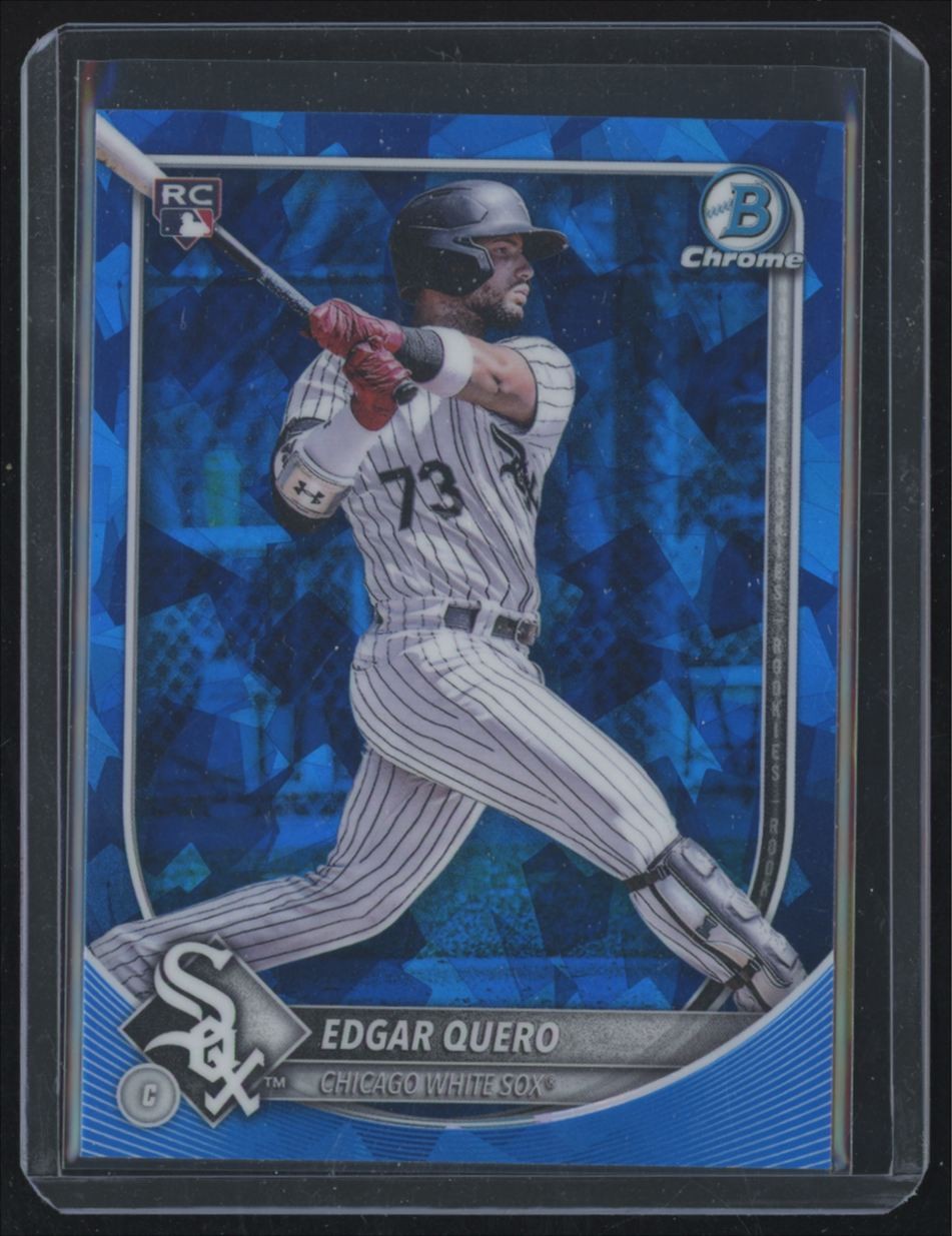 2025 Bowman Chrome Sapphire Edgar Quero RC Chicago White Sox #88