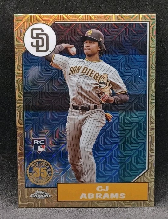 2022 Topps Update 1987 Topps Chrome Silver Pack Mojo C.J. RC