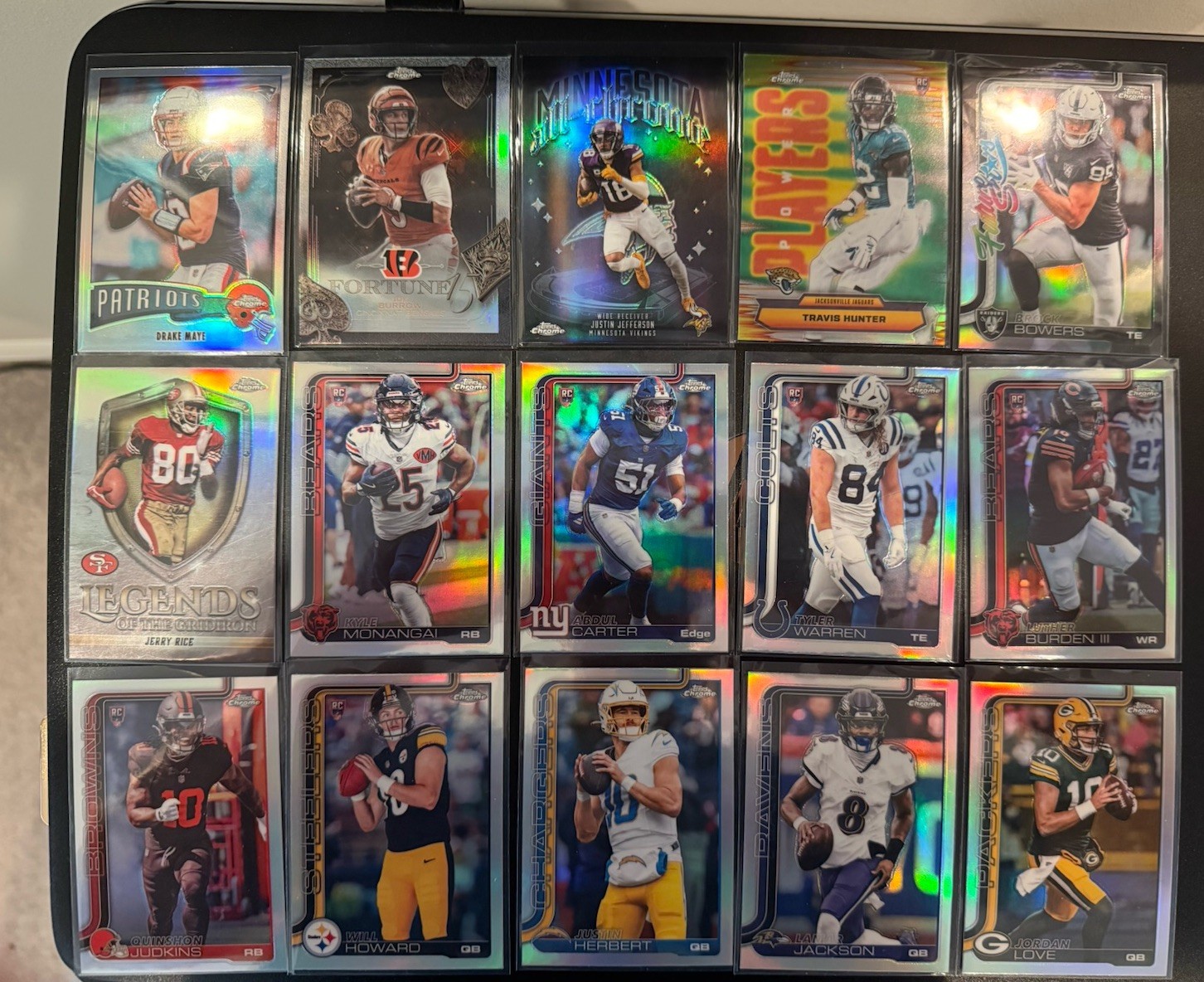 30% off! 2025 Topps Chrome Football – Base Refractor – You pick! Free Shipping