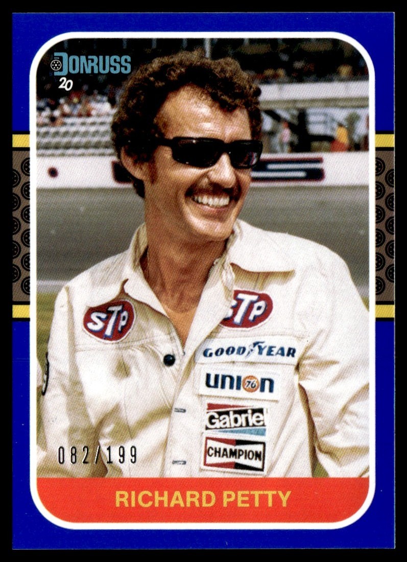 2020 Donruss Blue Richard Petty 082/199 #129