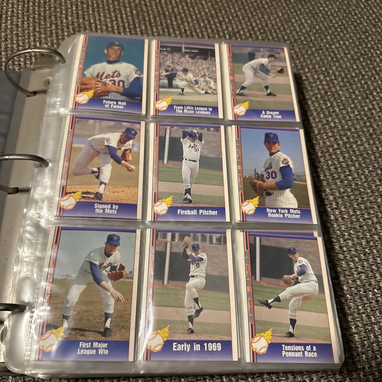 1991-92 Pacific Ryan Texas Express Baseball -You Pick- Nolan Ryan MLB Cards