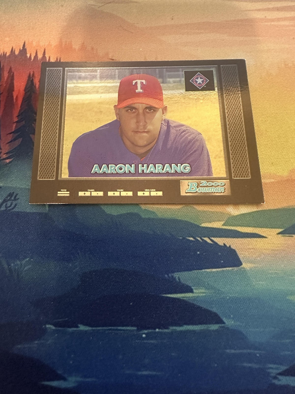 2000 Bowman #190 Aaron Harang Retro/Future