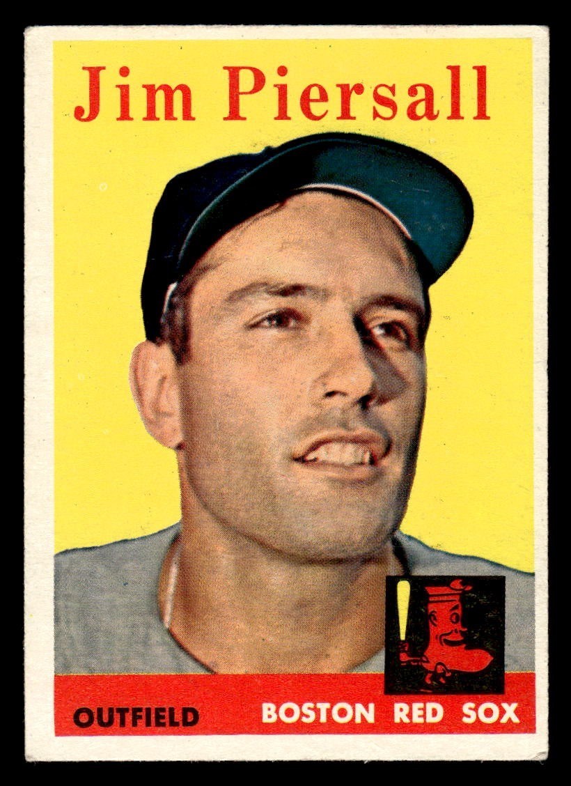 1958 Topps Baseball #280 Jim Piersall VG/EX *h1