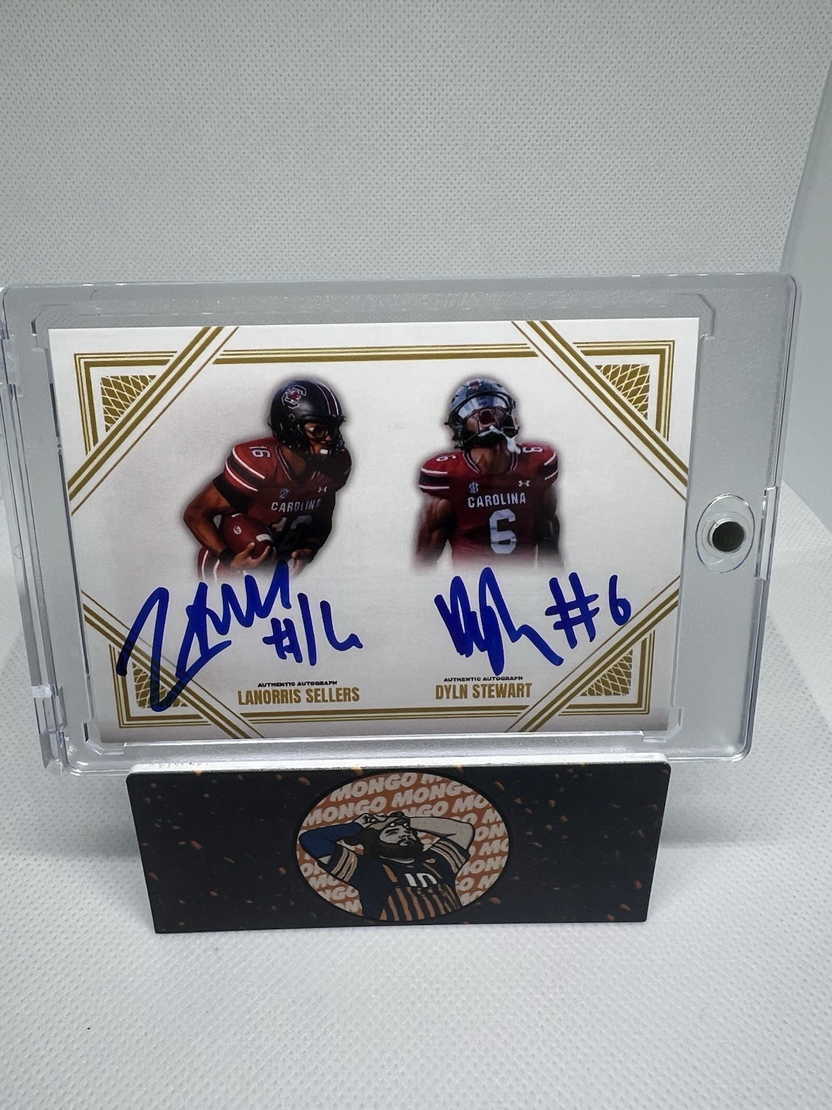 2025 Champions Collection Lanorris Sellers Dylan Stewart Dual On-Card Auto USC