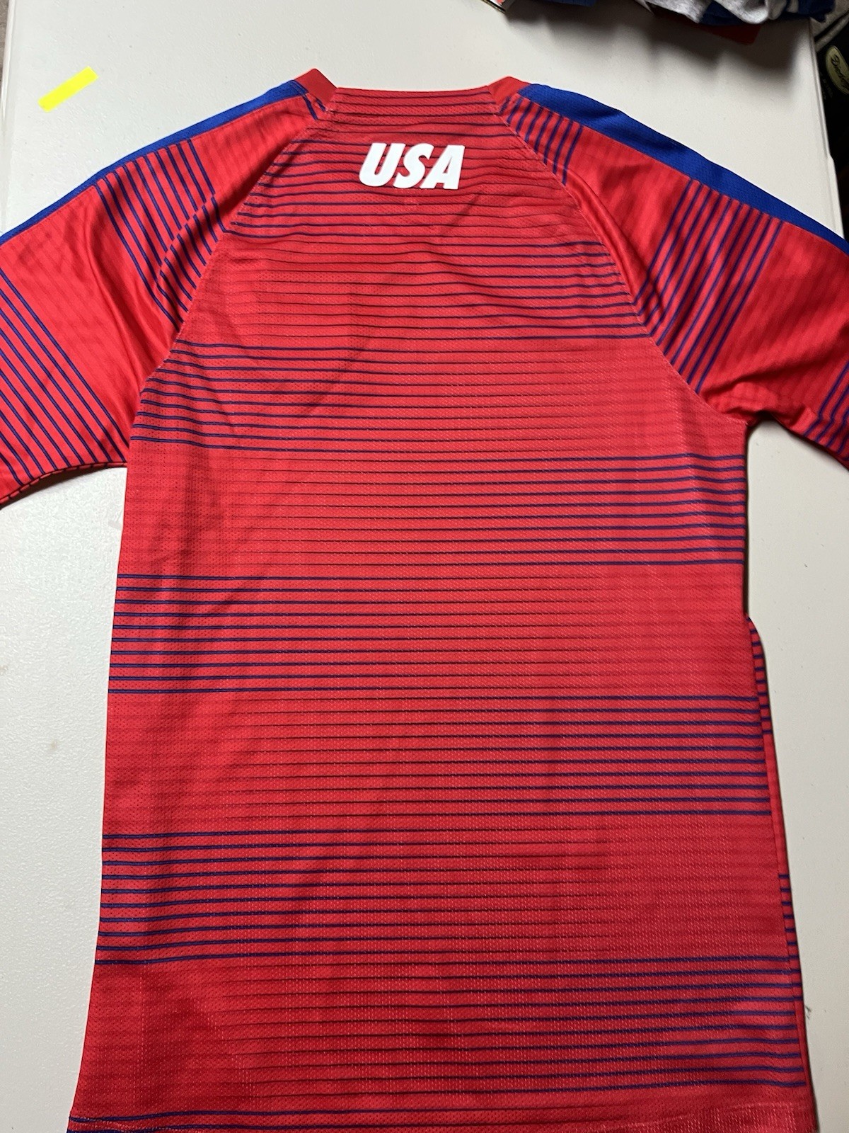 NIKE TEAM USA PRE MATCH TRAINING 2016 2017 SOCCER JERSEY FOOTBALL KIT SZ Sm
