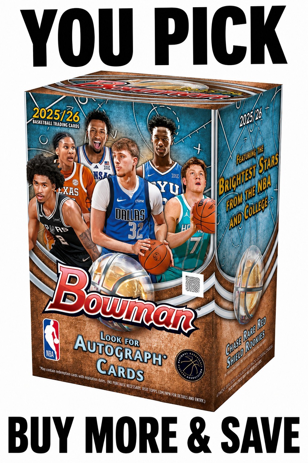 2025-26 BOWMAN PROSPECTS NCAA #BPP-1 – BPP-100 YOU PICK AND COMPLETE YOUR SET