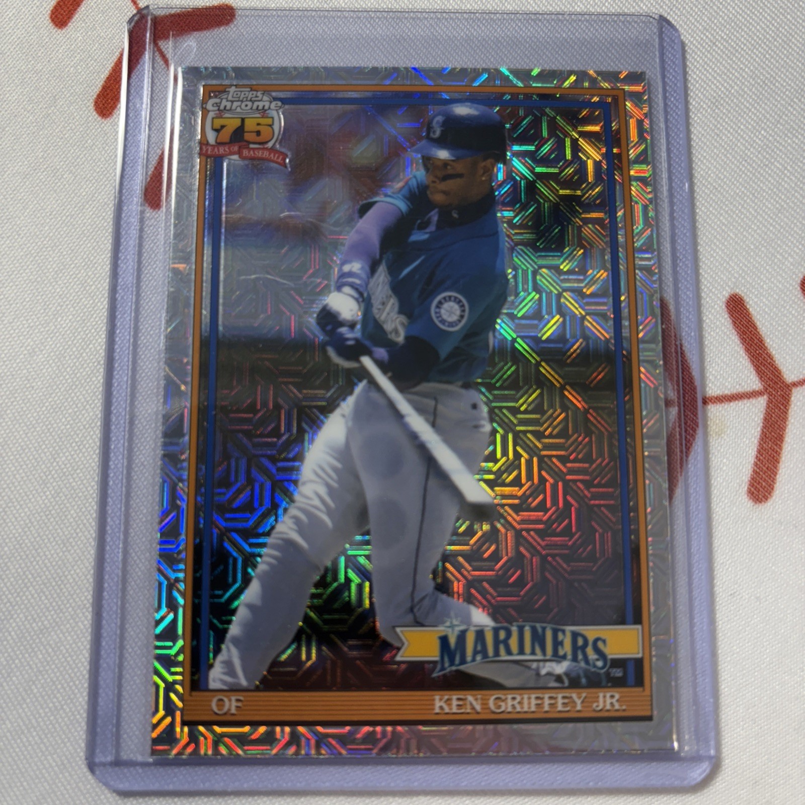 2026 Topps 1991 Baseball Chrome Silver Pack 91C-51 Ken Griffey Jr., Seattle Mari
