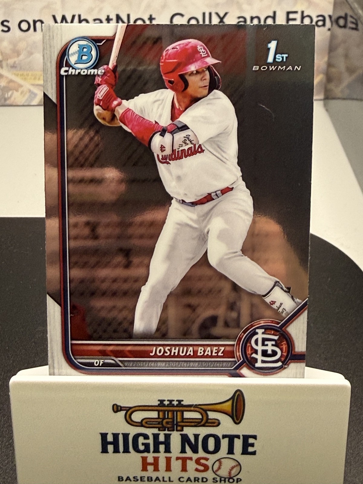 2022 Bowman – Chrome Prospects Joshua Baez #BCP-112 (RC)