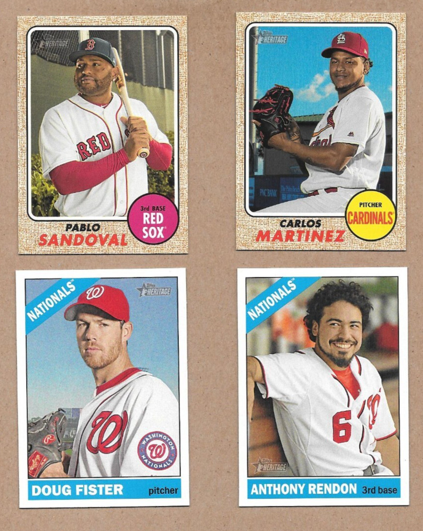 Topps Heritage Short Print SP various years