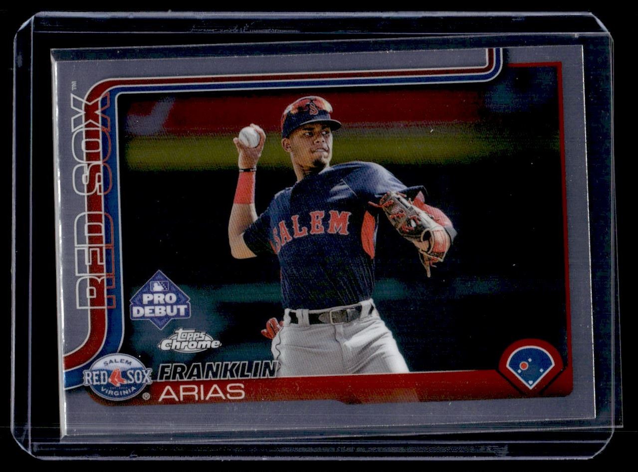 2025 Topps Pro Debut Chrome Franklin Arias Salem Red Sox #PDC-138