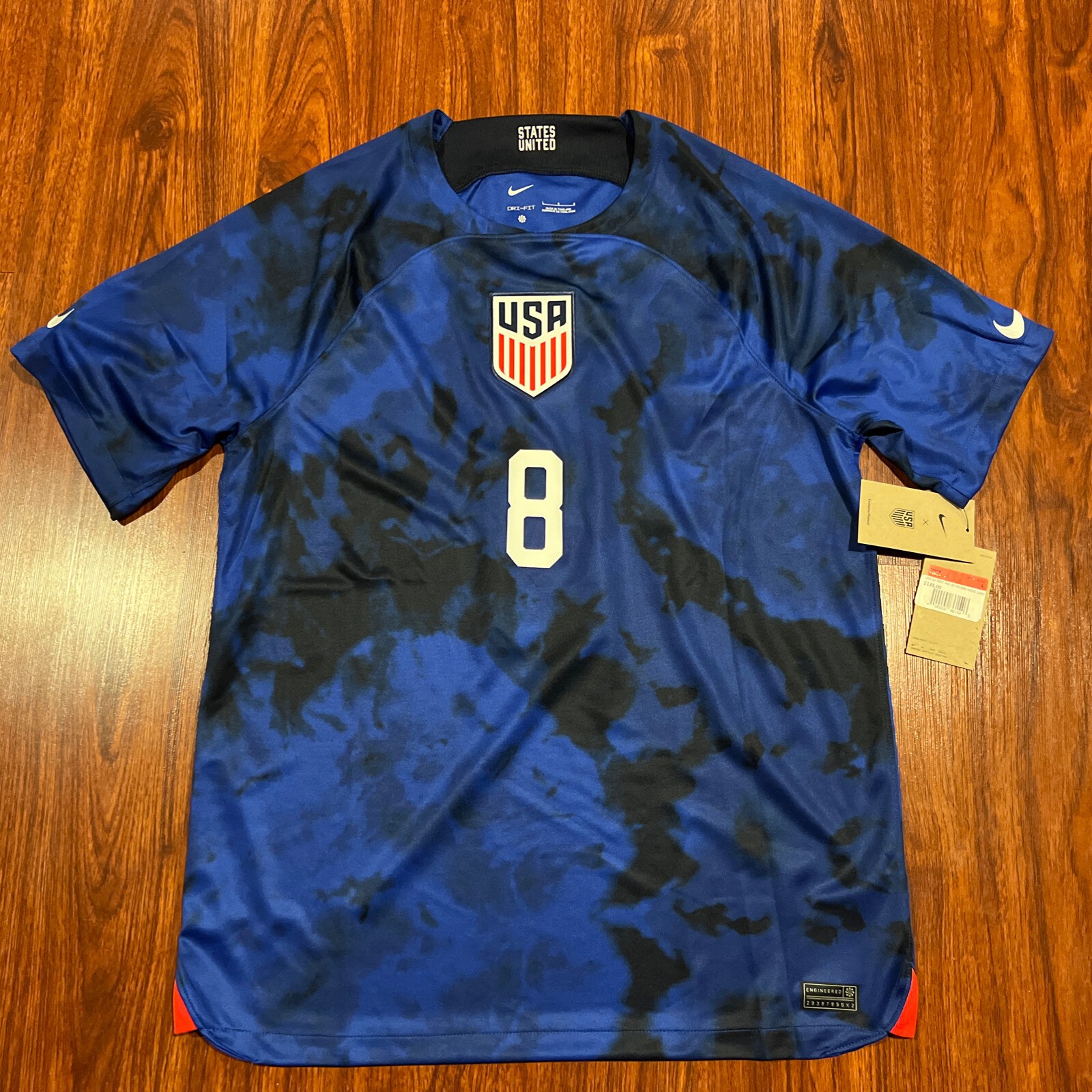 2022 Men’s Nike United States Weston McKennie Away Soccer Jersey Large L USMNT