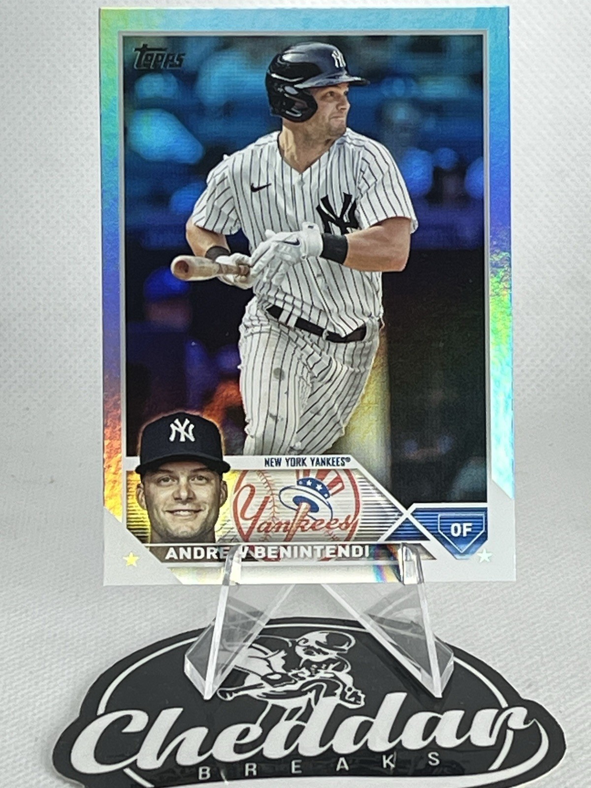 2023 Topps Series 1 Andrew Benintendi RAINBOW Foil #197