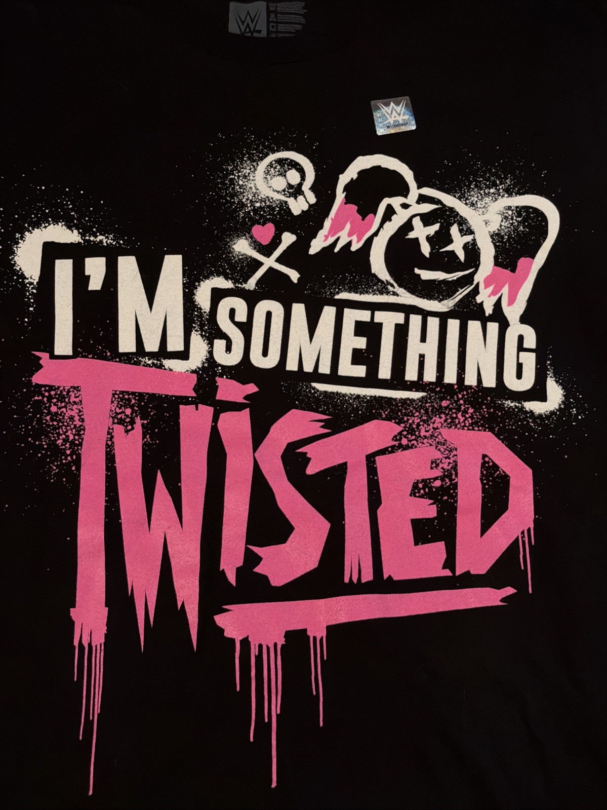 Authentic New Without Tags Alexa Bliss Twisted Bliss Black WWE Shirt Size Large