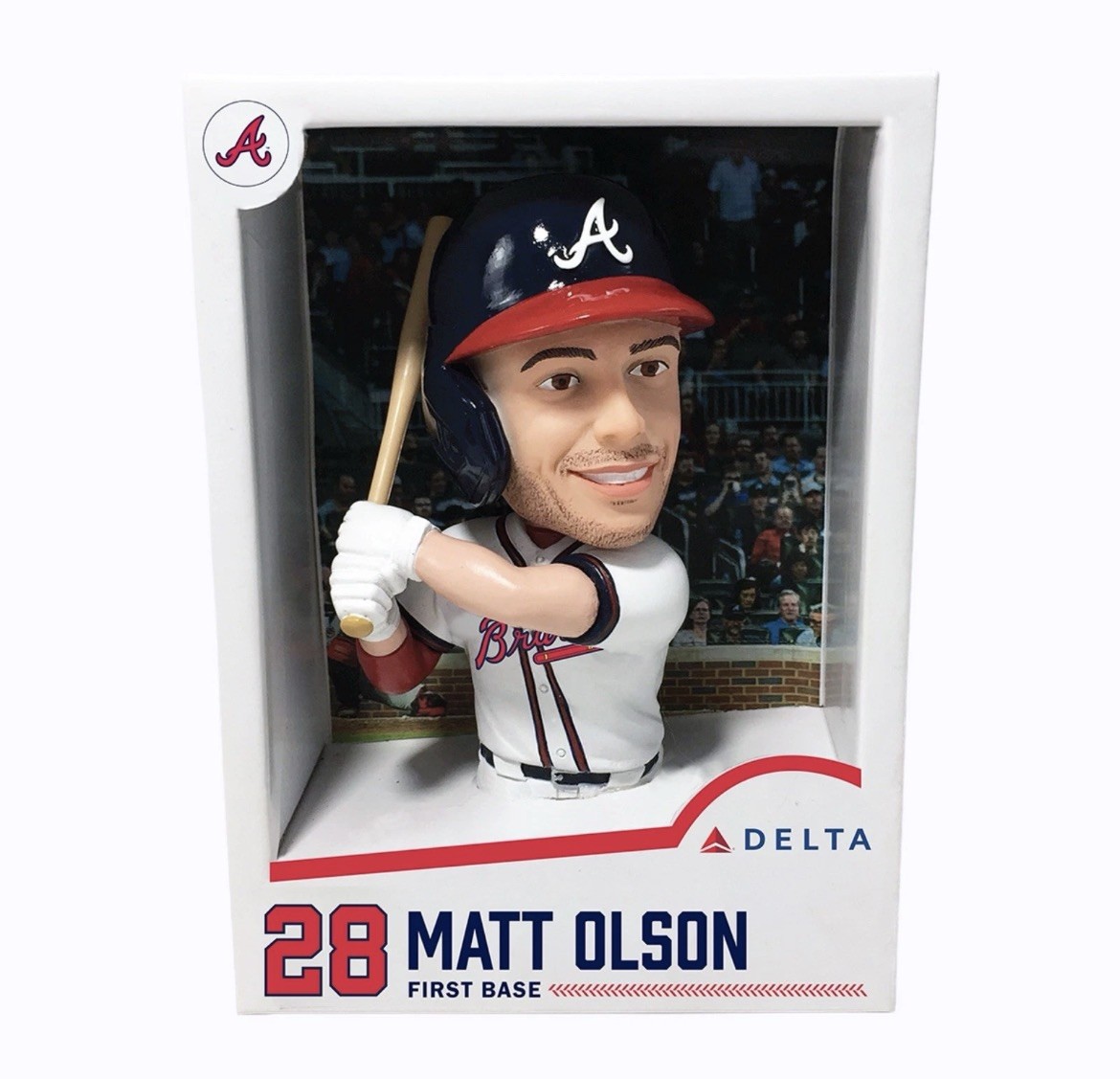 Matt Olson Bobblecard Atlanta Braves Bobblehead SGA 7/6/26 In Hand Not Opened