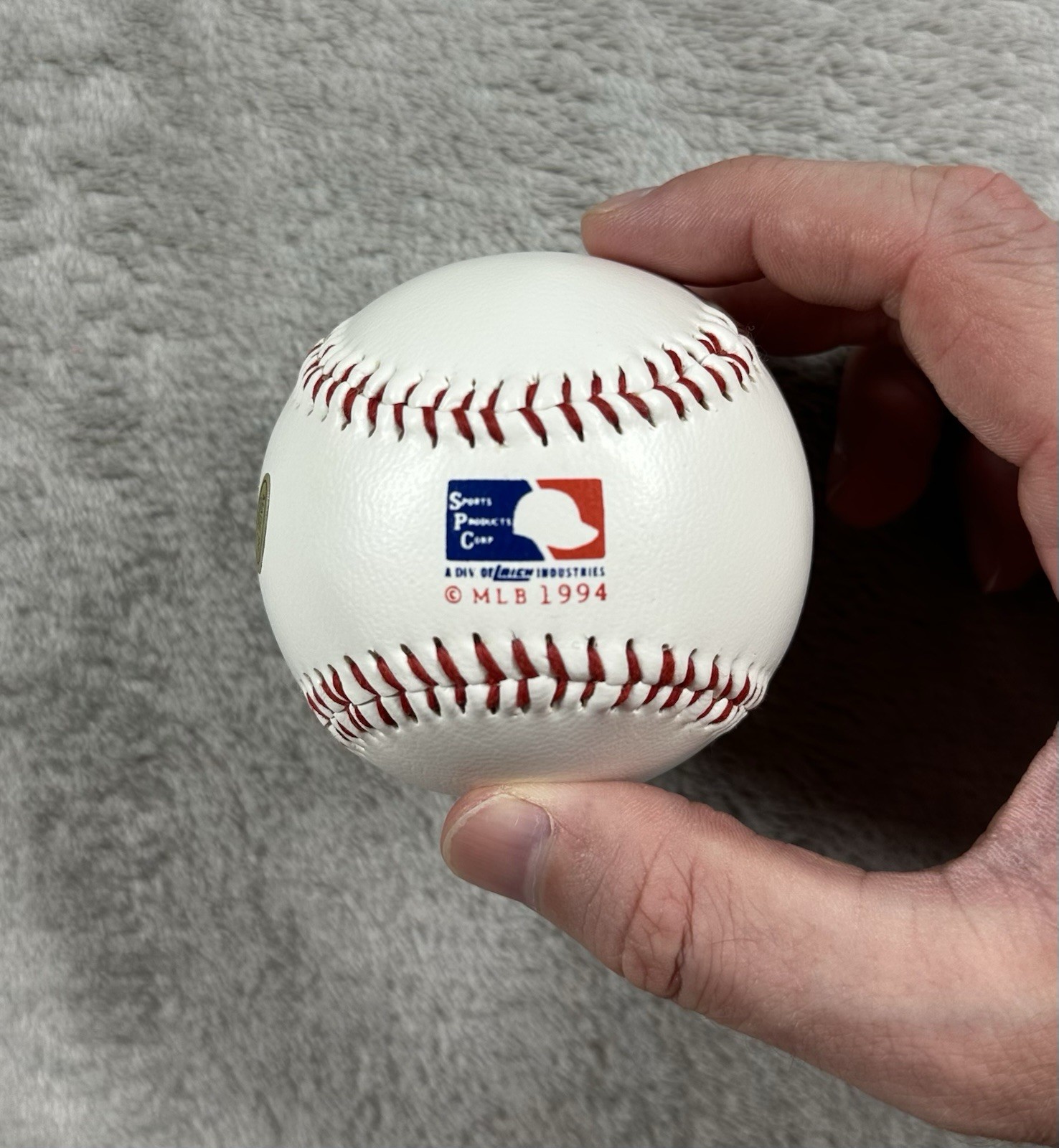 Fred McGriff Atlanta Braves Autographed Baseball 1994 100% Authentic NO COA