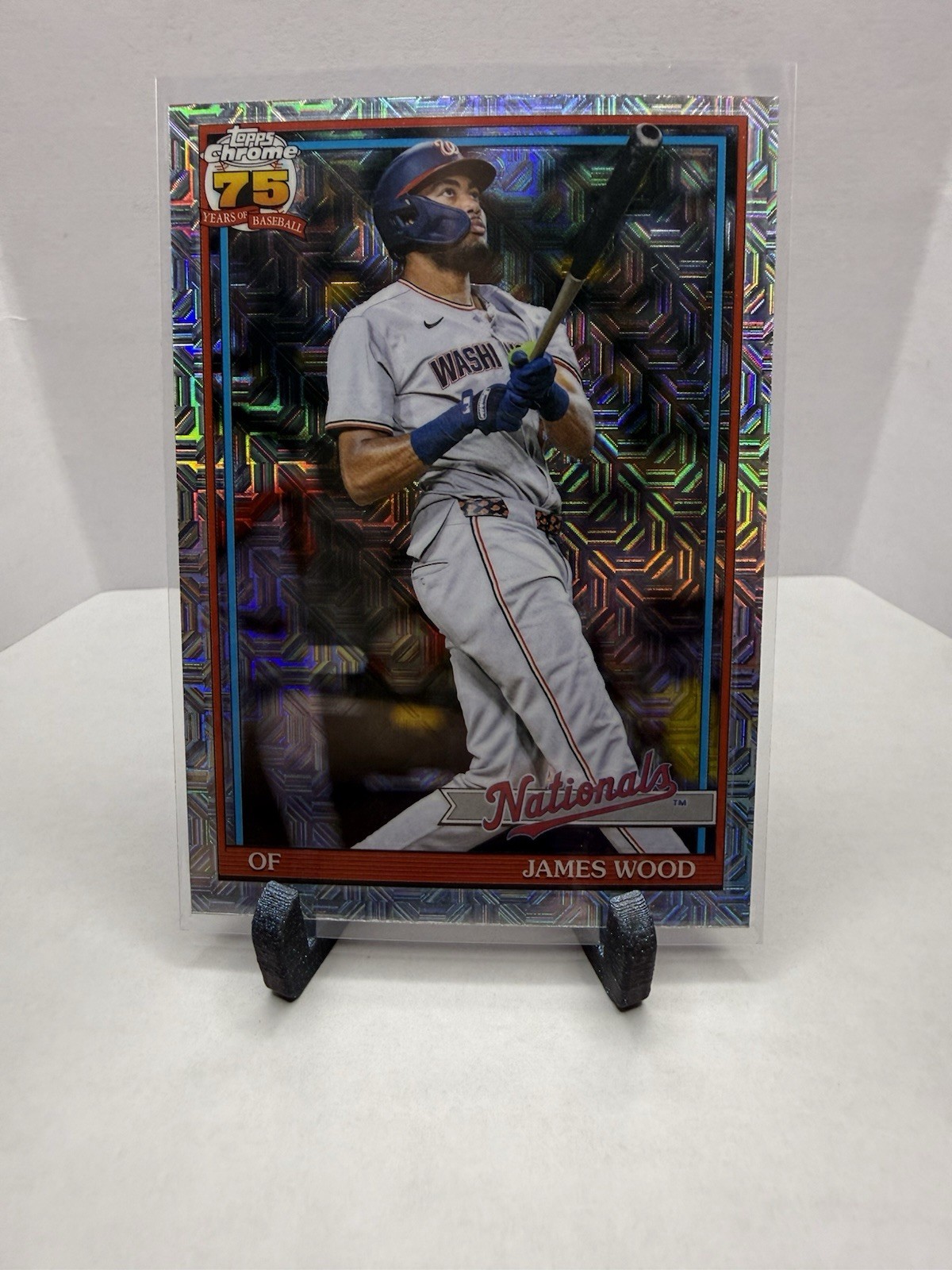 2026 Topps Series 1 James Wood Mojo Refractor
