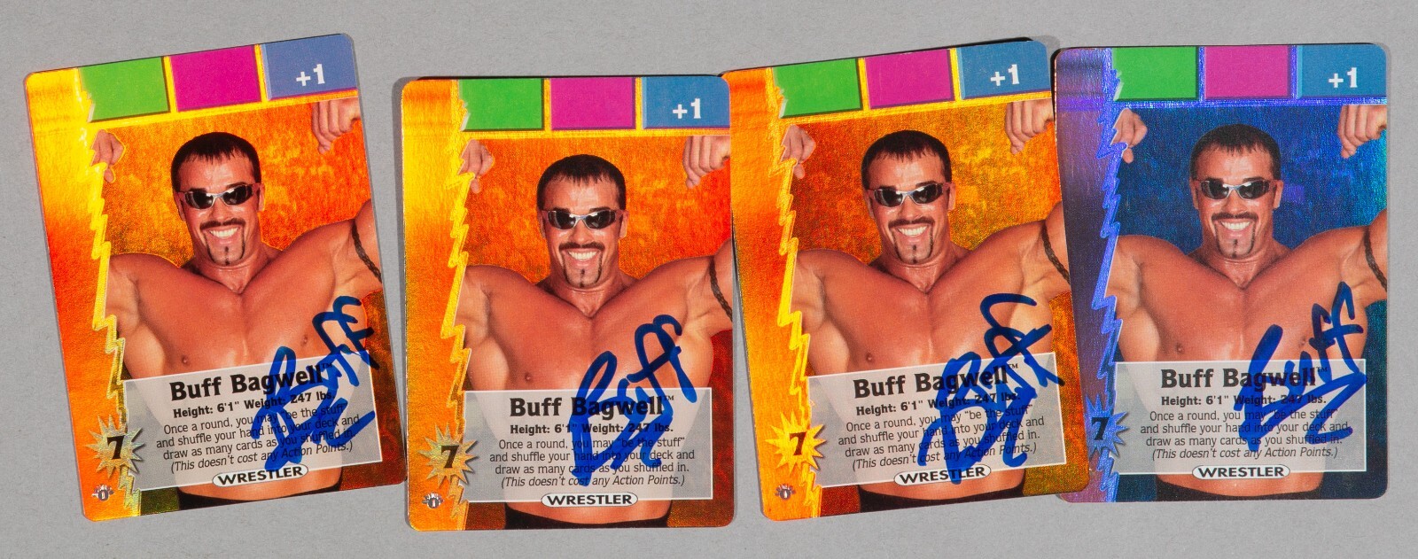 Buff Bagwell Signed 2000 Wizards of the Coast WCW Nitro 1st Edition UR Card #26