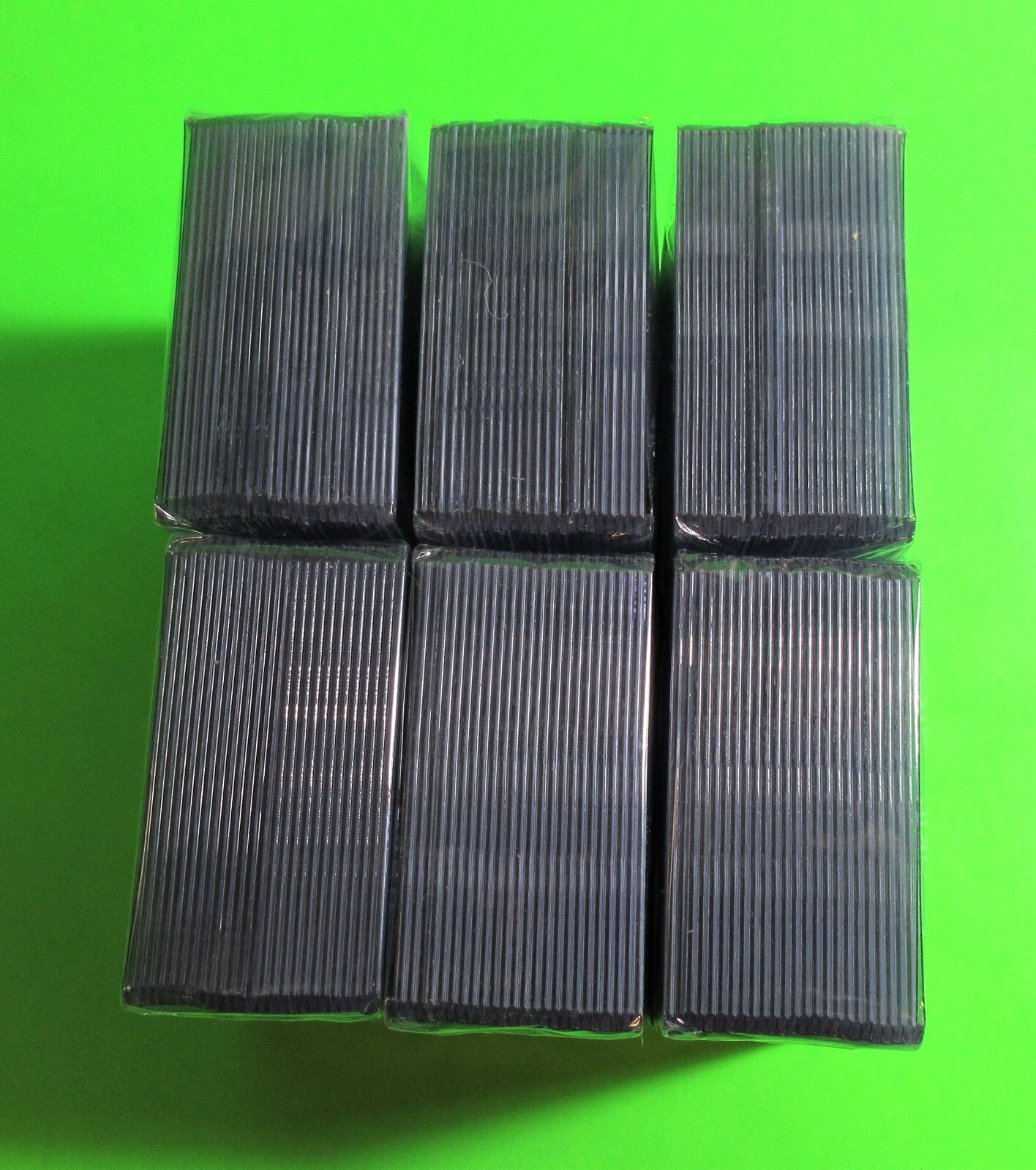 150 Rookie Topload Card Holders – Rookie Imprinted in GOLD, 3 X 4 RIGID PLASTIC