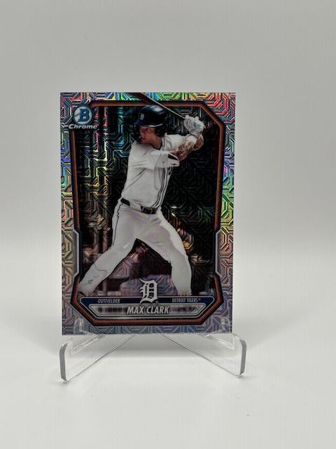 2026 Bowman #BCP-2 Max Clark Chrome Prospects Mojo Refractor