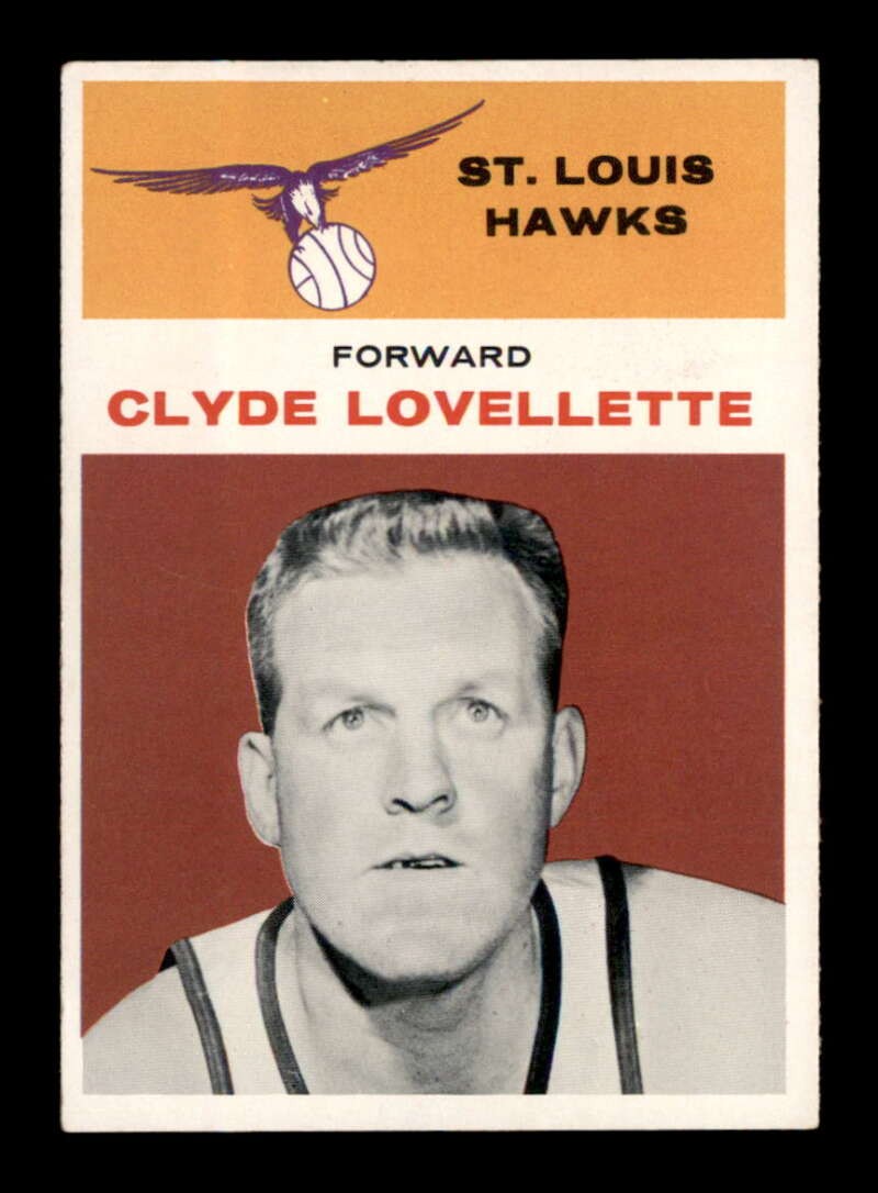 1961 Fleer #29 Clyde Lovellette EX+ X3532773