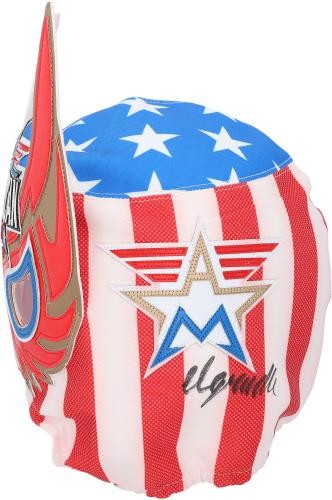 El Grande Americano WWE Autographed American Made Luchador Replica Mask