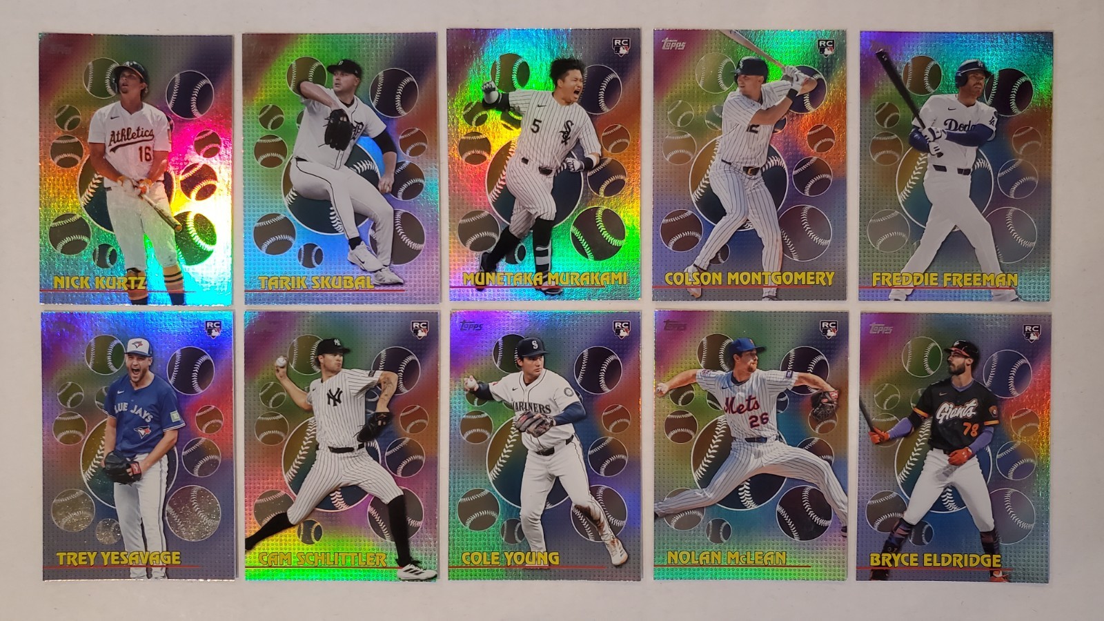 2026 Topps Series 2 – TITANS OF THE GAME INSERTS – Card #s 21-40 – U Pick