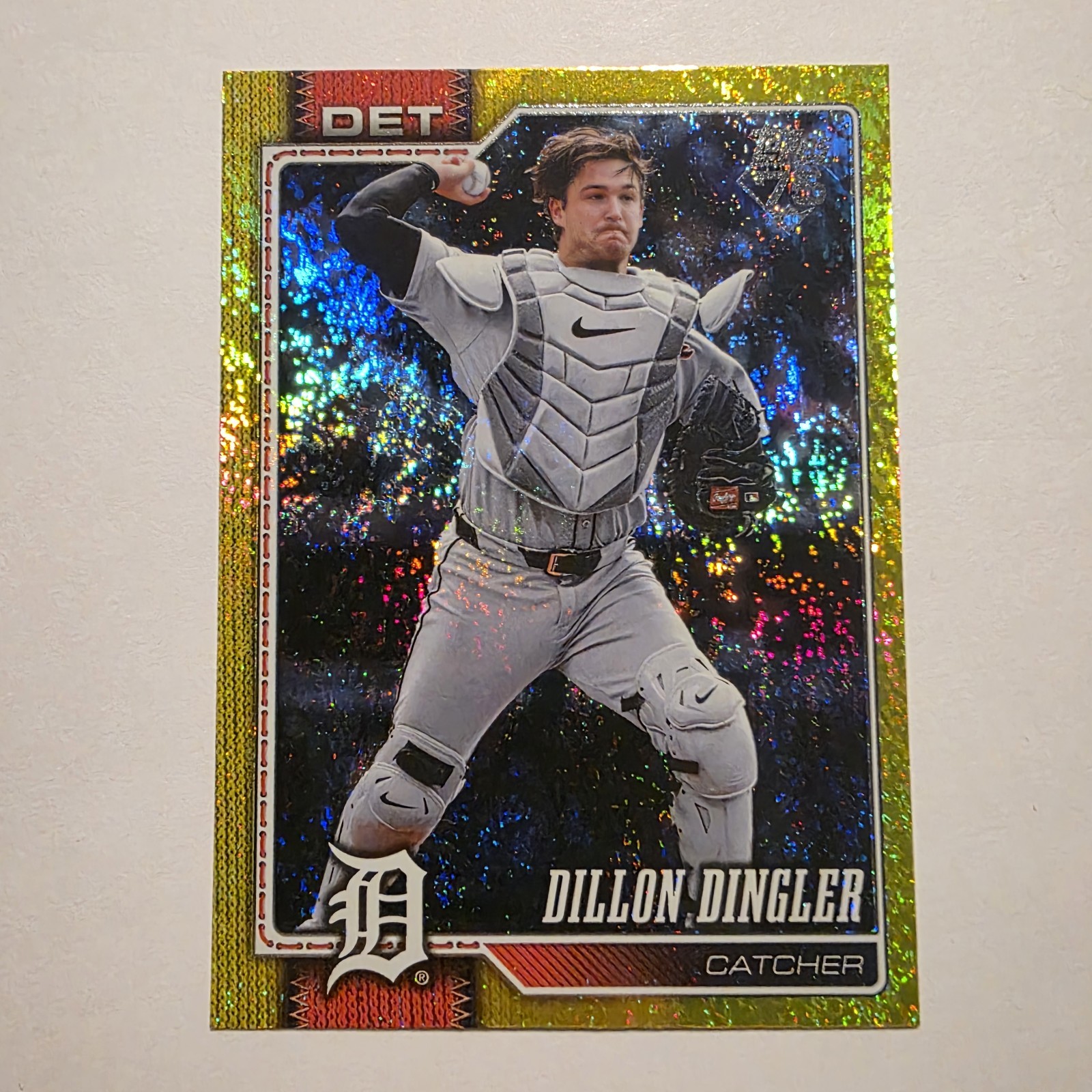 2026 Topps Series 2 #351 Dillon Dingler Yellow Holo Foil /399