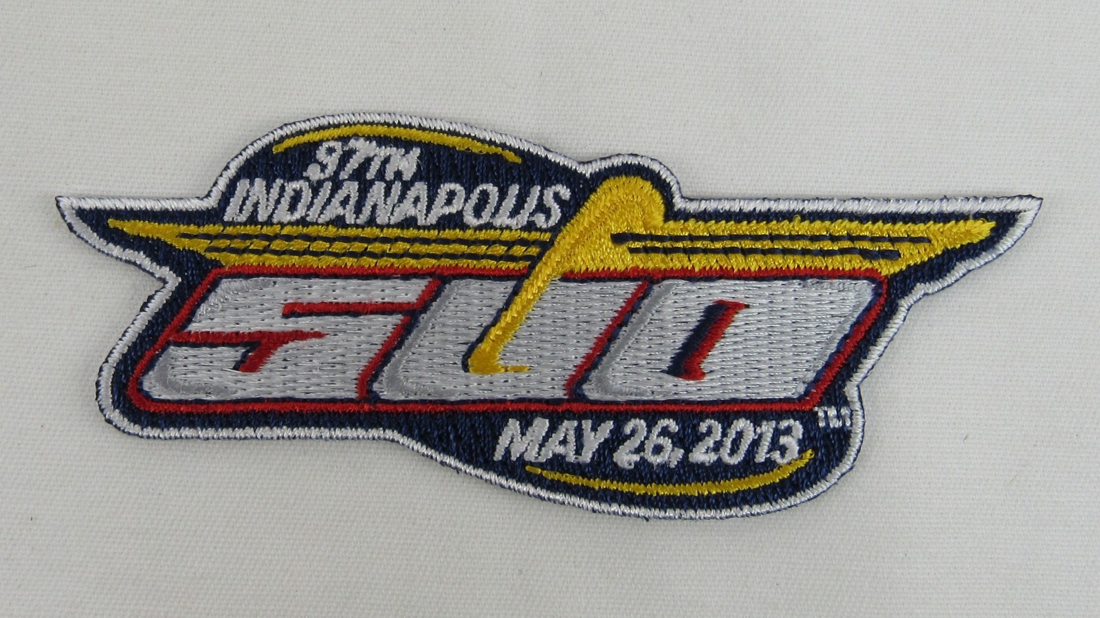 2013 Indianapolis 500 Patch Collector 97th Running Event Emblem Iron On