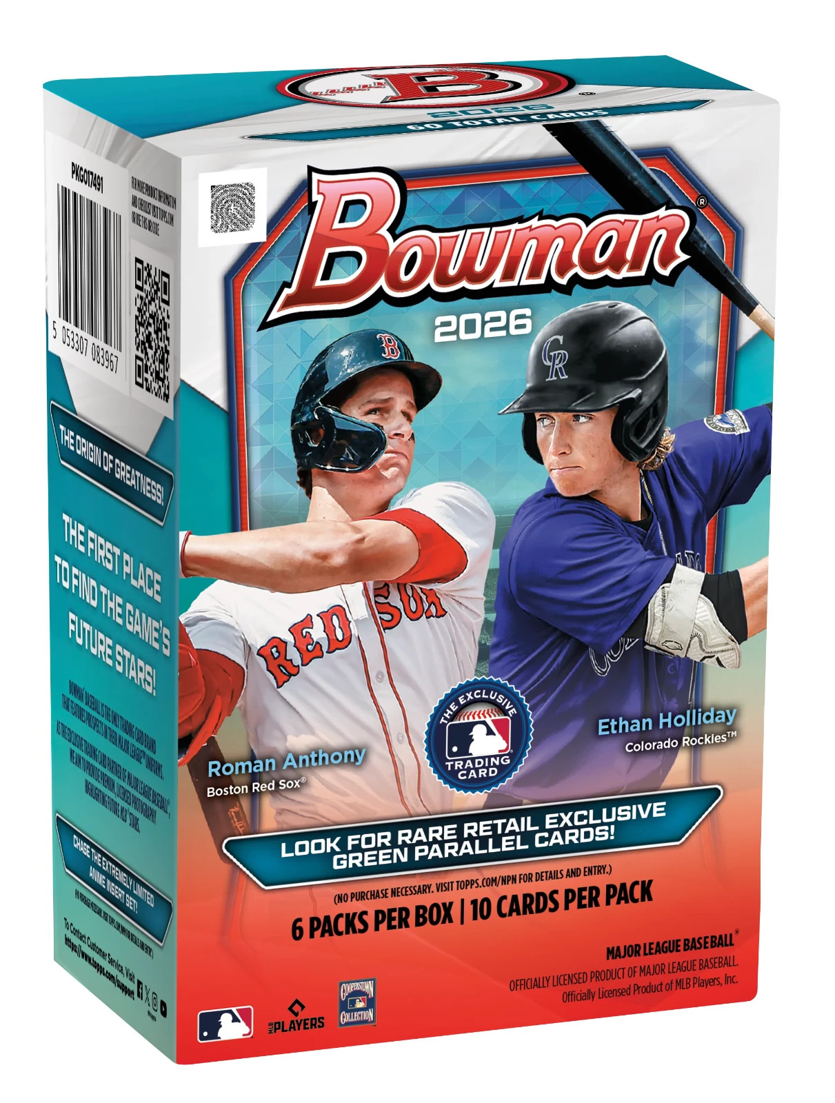 2026 Bowman Baseball Value Box Brand New PreSale QTY