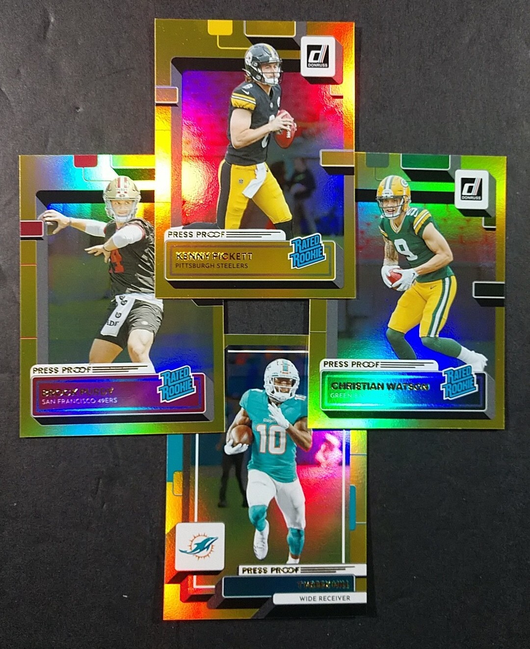 2022 Donruss PREMIUM Set Gold PRESS PROOF 251-400 Vets & Rookies Pick your card