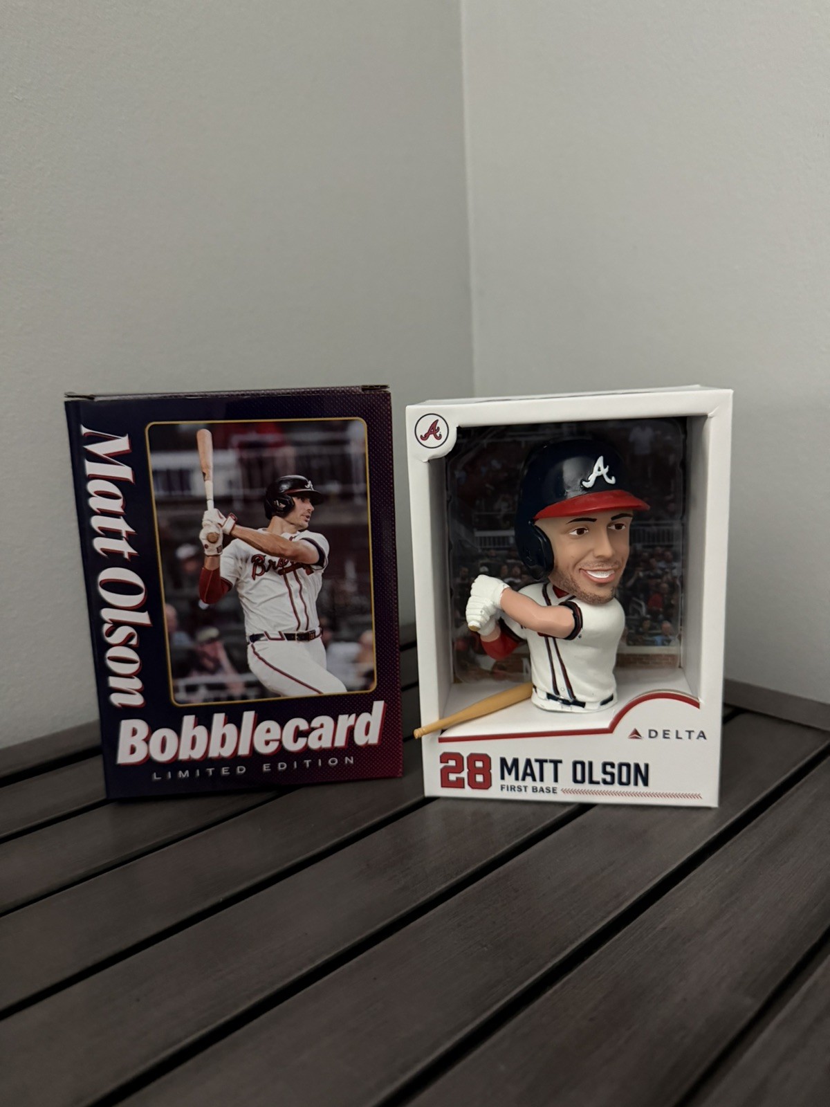 Matt Olson Bobblecard Atlanta Braves Bobblehead SGA 7/6/26 Bobblehead