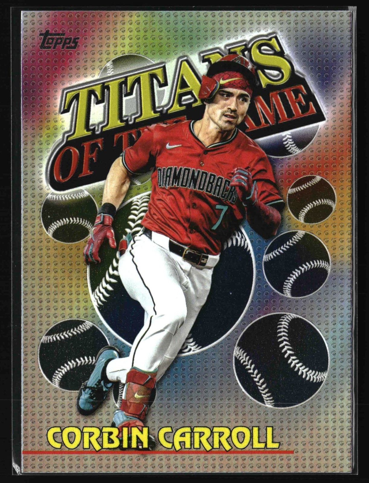 2026 Topps Series 1 Corbin Carroll Titans of the Game Diamondbacks TOG-6