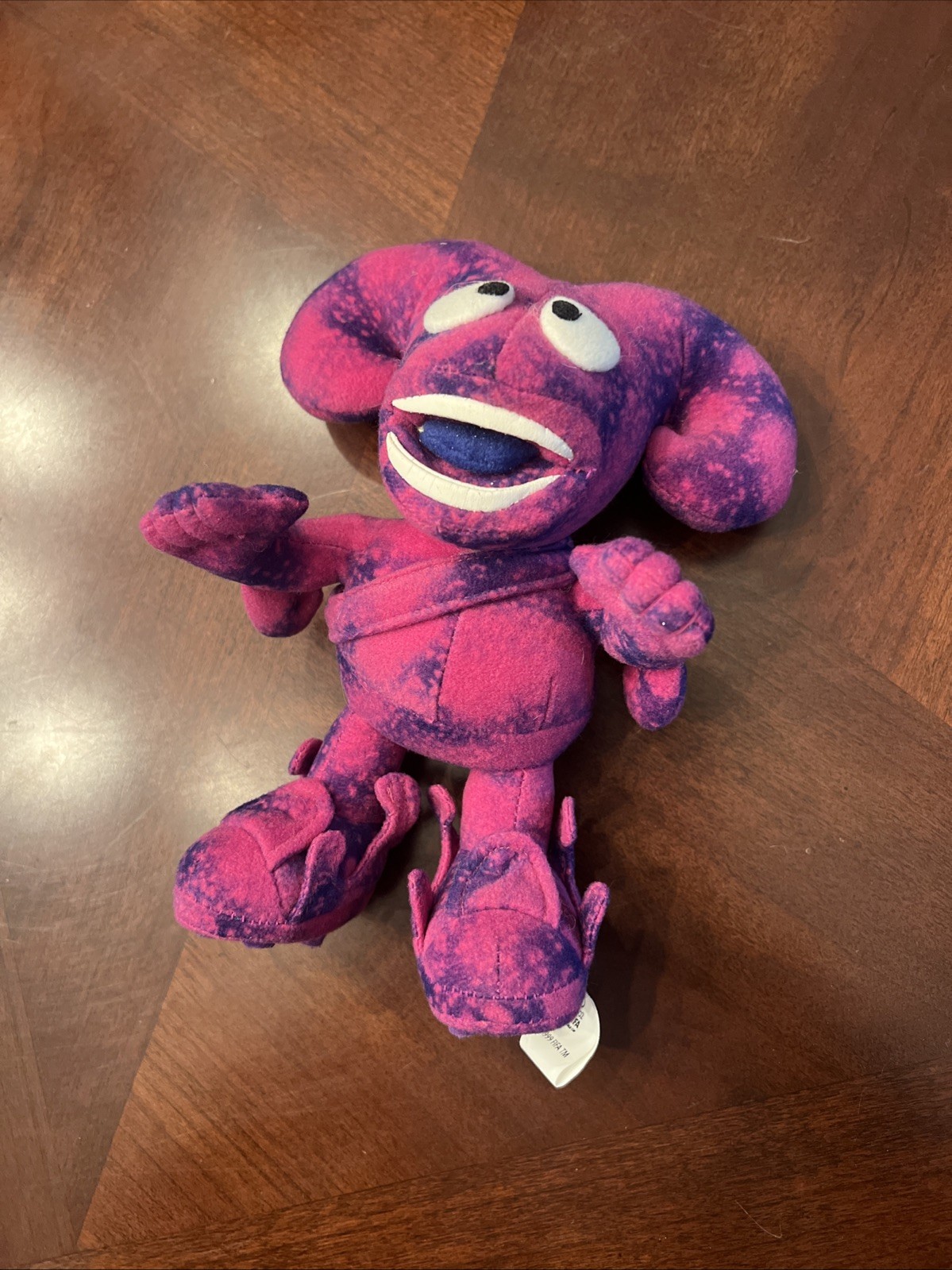 Spheriks FiFa World Cup 2002 Korea Japan Soccer Mascot Tall Plush Toy Purple