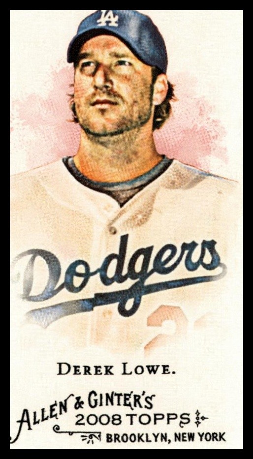 2008 Topps Allen & Ginter #228 Derek Lowe