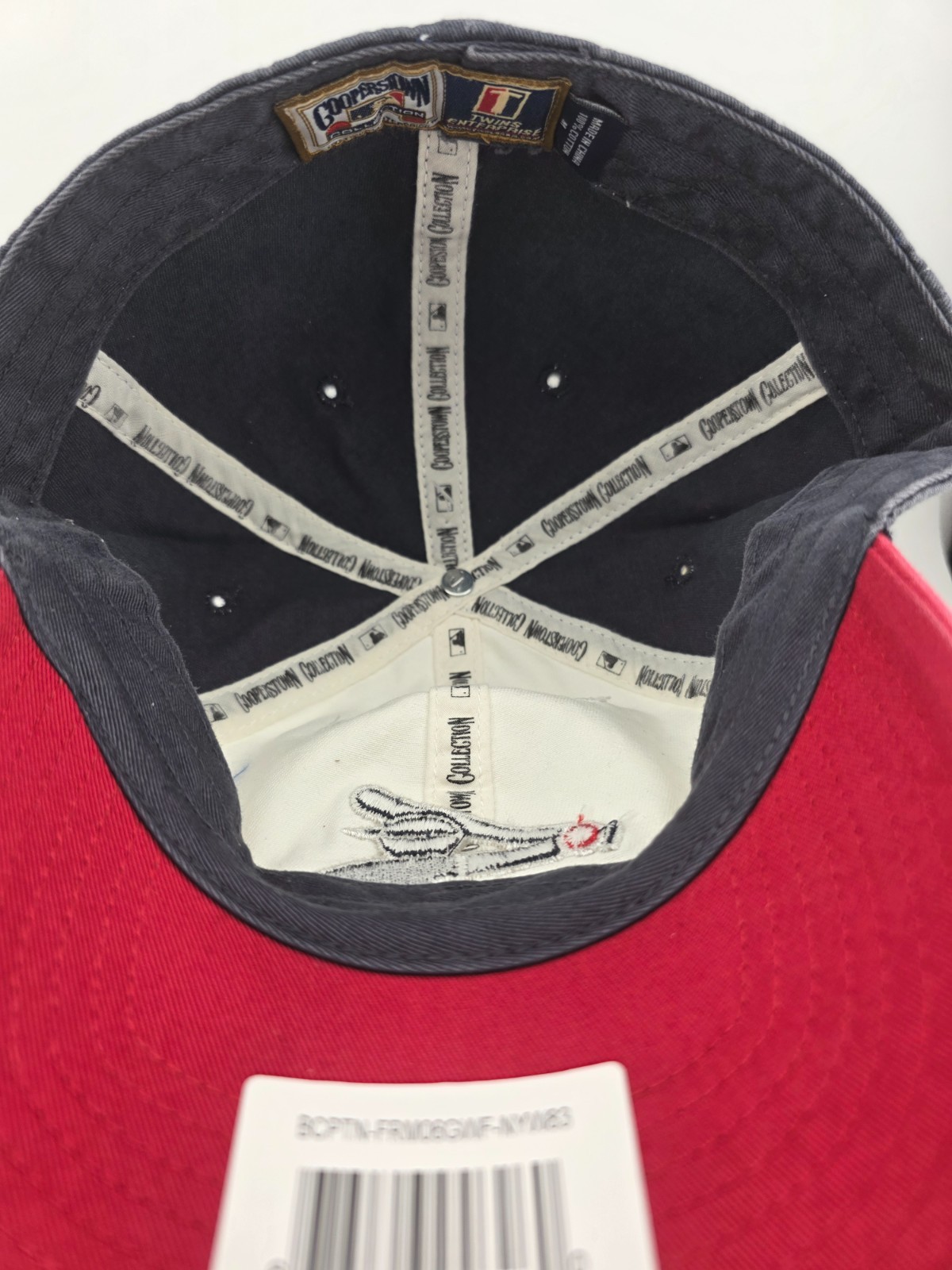 Chicago White Sox Franchise Fitted Batter Man Logo Fitted Hat Navy/Red/White