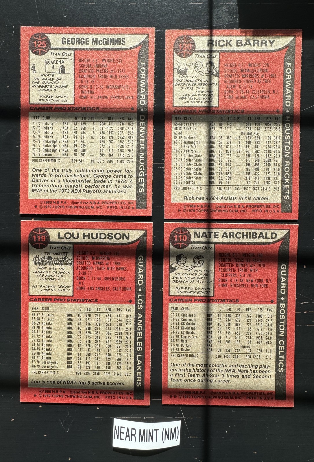 1979-80 Topps Basketball Cards 1-132 (P-NM) – You Pick – Complete Your Set