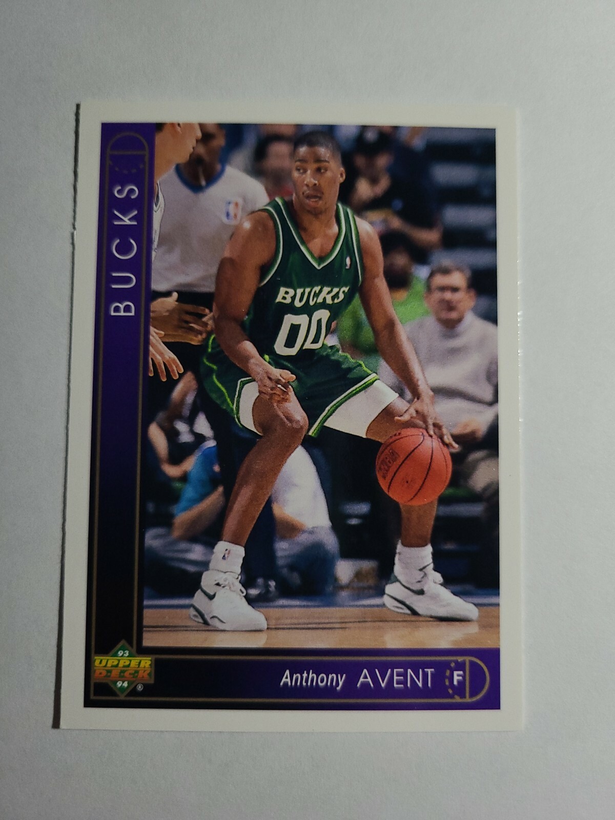 ANTHONY AVENT 1993-94 UPPER DECK BASKETBALL CARD # 115 D6764