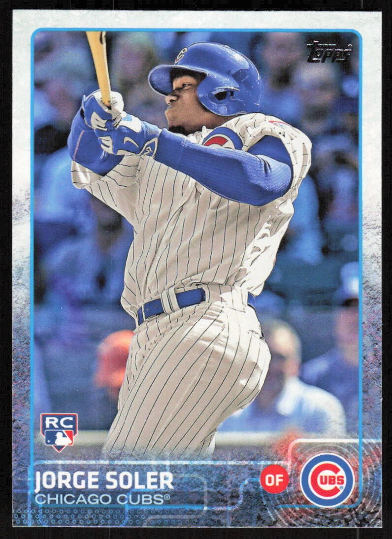 2015 Topps Baseball # 108 JORGE SOLER RC Rookie Chicago Cubs