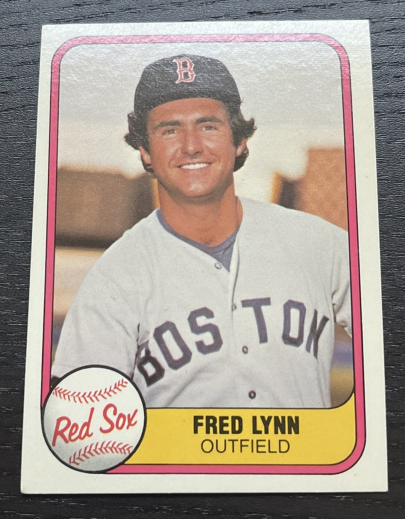 1981 Fleer – Fred Lynn – Boston Red Sox – #223