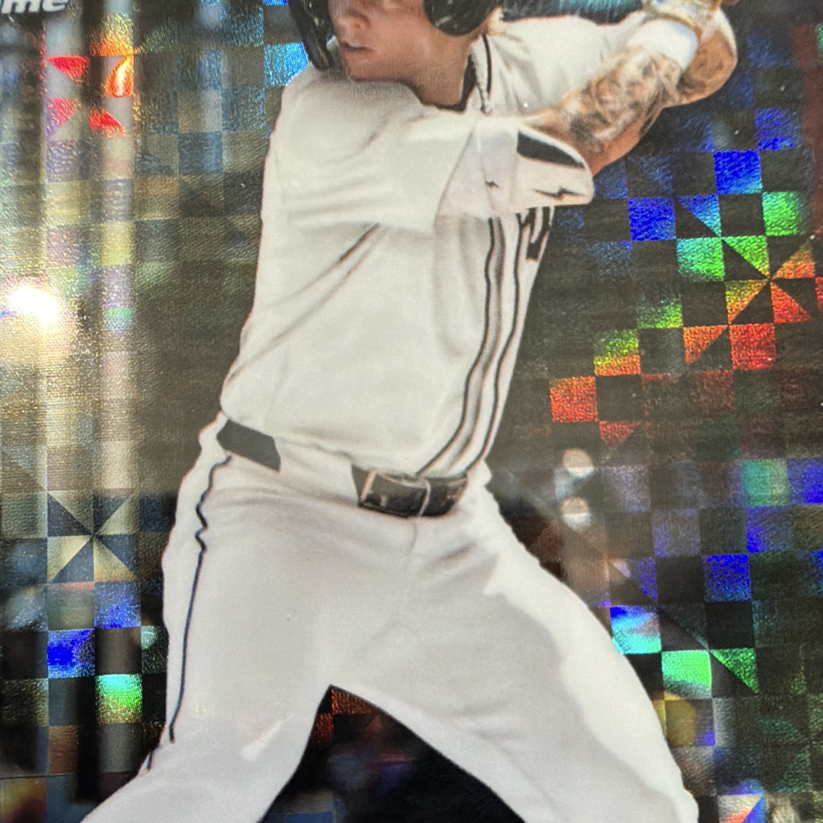 Bowman 2026 Chrome Prospects Max Clark #BCP-2 01/10 BLACK GEOMETRIC Refractor